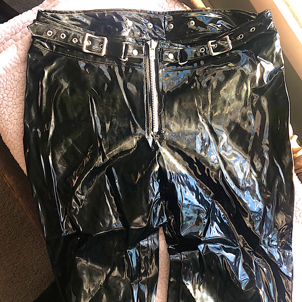 KILLER Lip Service Fetish Vinyl pants!